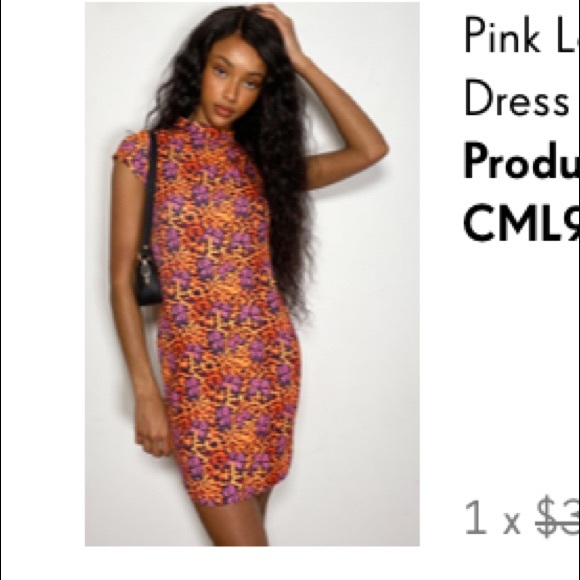 Bodycon  Ribbed Dress - Picture 3 of 3